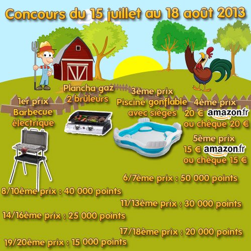 Concours Fermokdo Juillet et Aot