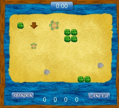 Jeu Turtle rescue de Oceanokdo