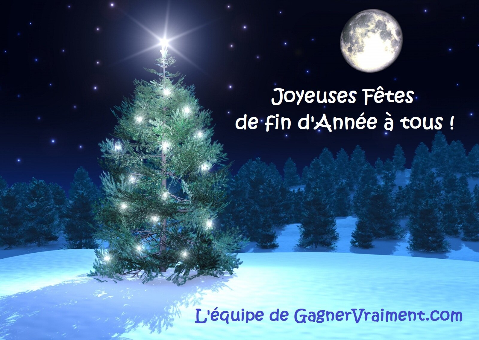 Joyeuses Ftes avec GagnerVraiment.com !