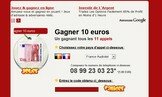 Gagner 10 euros - Instants gagnants