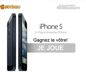 Image reprsentatif de Gagner un iPhone