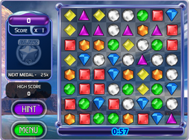 Jeu Bejeweled Blitz de Natom.ca