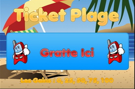 Ticket Plage de Telcado.com